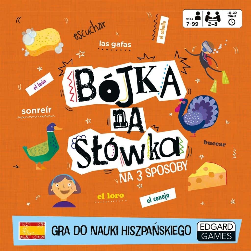 Edgard Bójka na słówka - Game for learning Spanish for the whole family