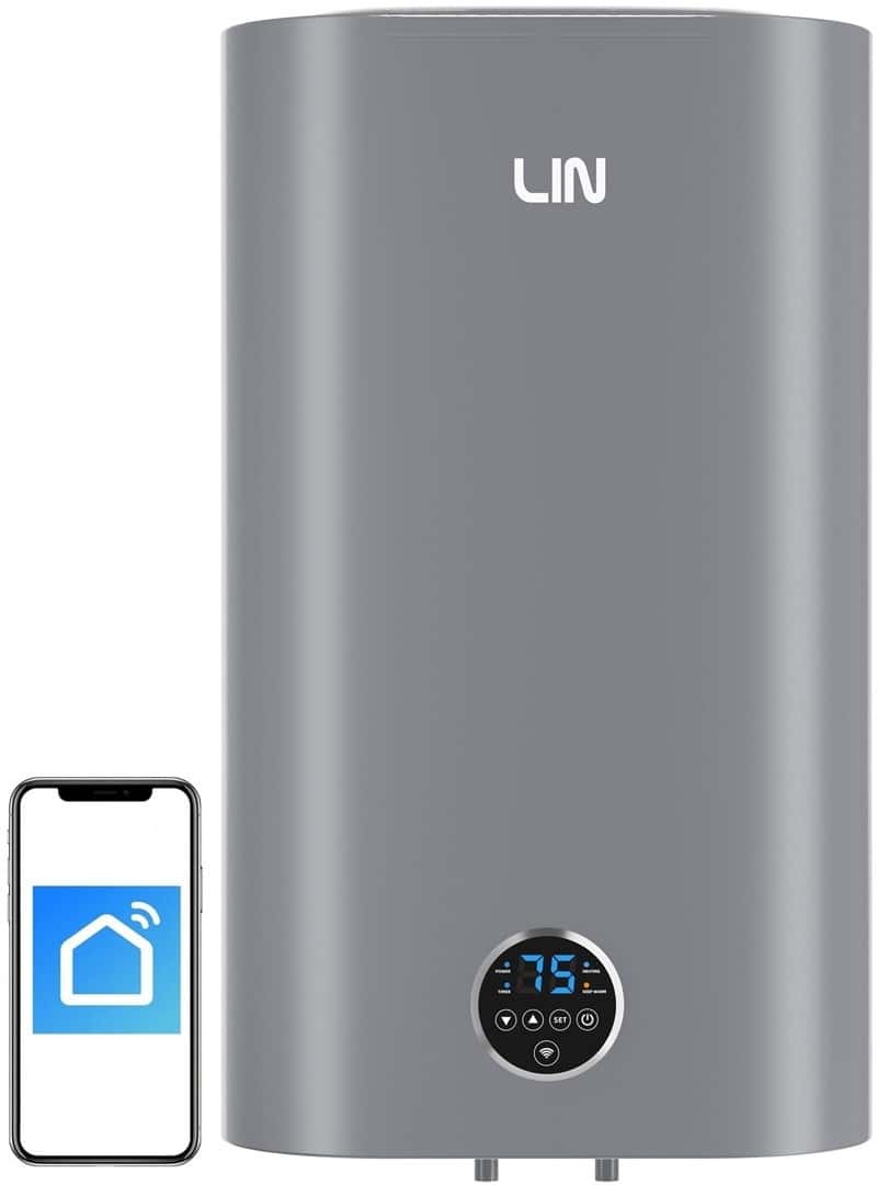 LIN LIFVD1 Electric Boiler 80L Grey with Wi-Fi - Comfort and Convenience