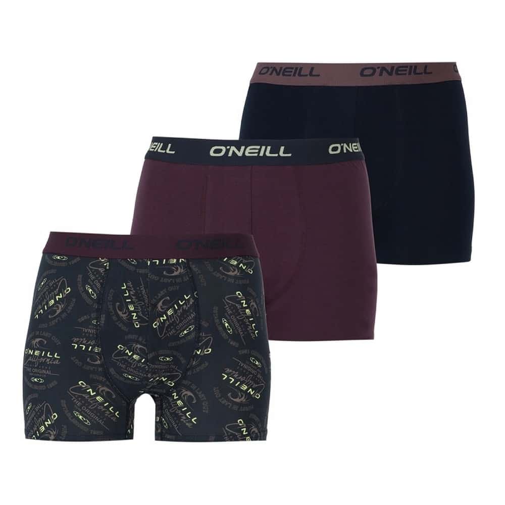 O'Neill Men's Boxers - 3-Pack Comfortable Boxers