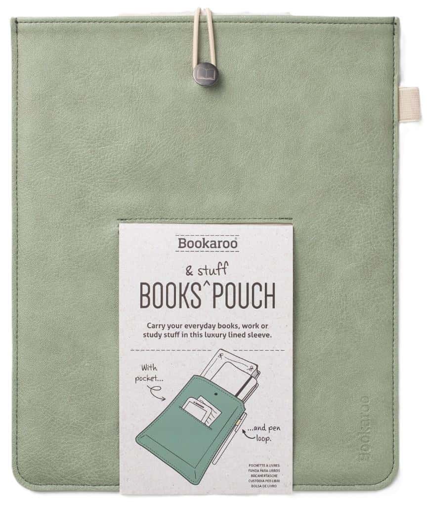 IF Bookaroo Olive book case - perfect for work and travel