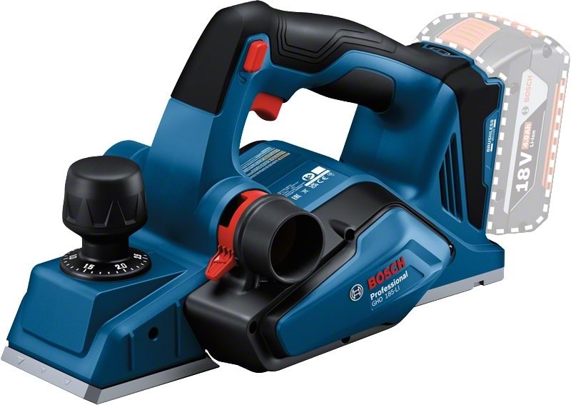 Bosch GHO 185-LI - Cordless Planer - ideal for precise woodworking