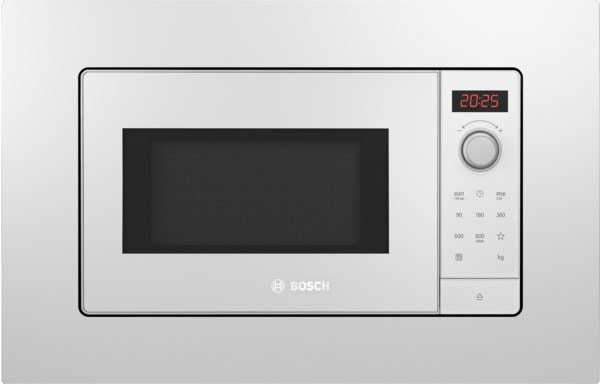 Bosch Serie 2 BFL623MW3 Microwave oven freestanding - white, ideal for quick heating