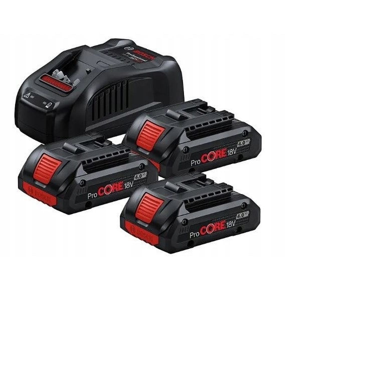 Bosch Starter Kit 3x 18V 4.0 Ah - Power and convenience in one
