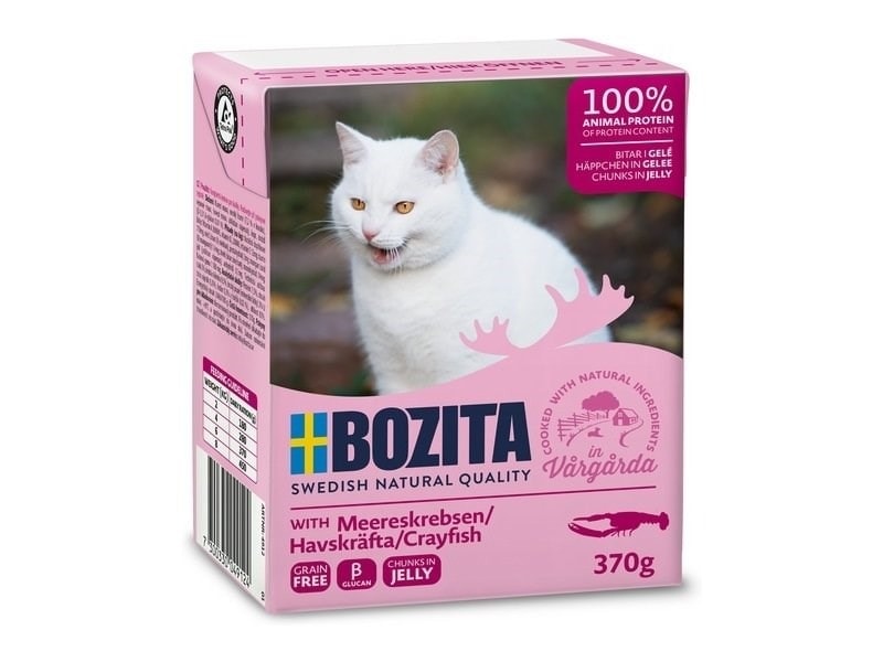 Bozita Meat pieces with shrimp - tasty food for your cat