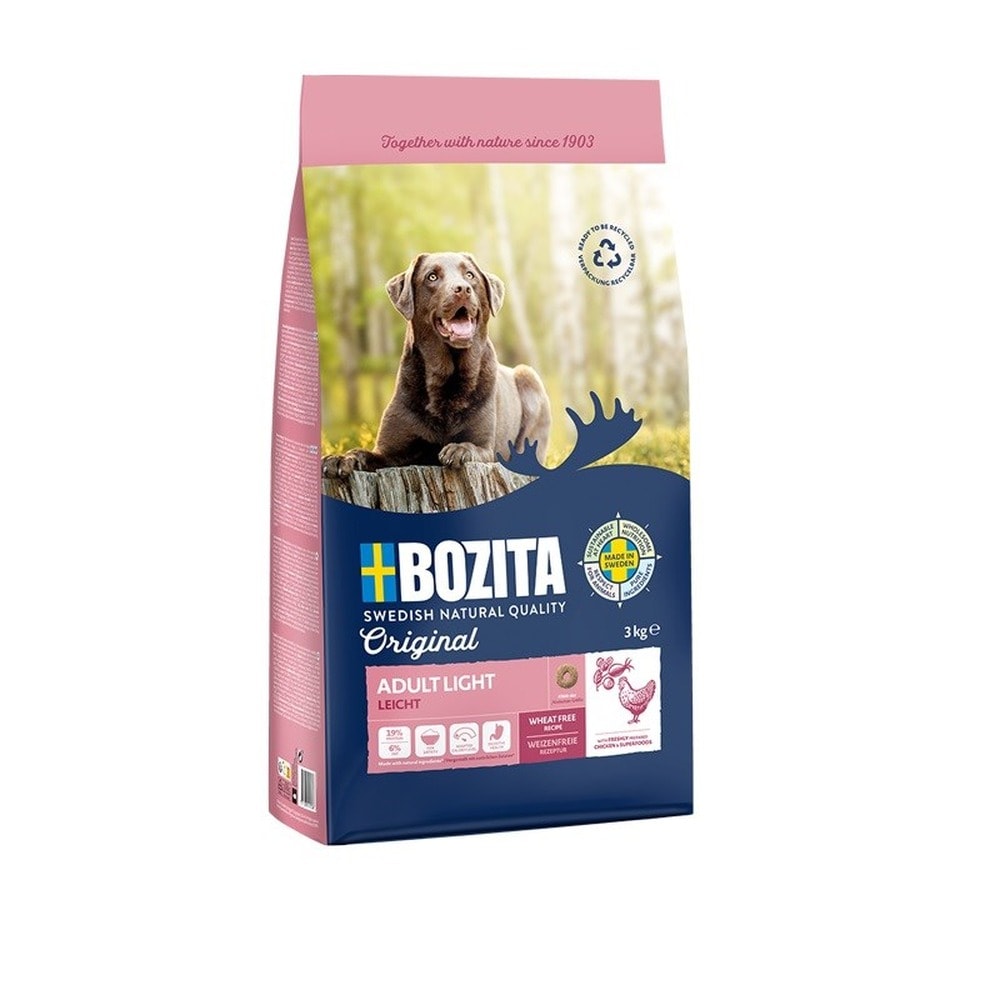 Bozita Original Adult Light Chicken - 12 kg - dog food for overweight dogs