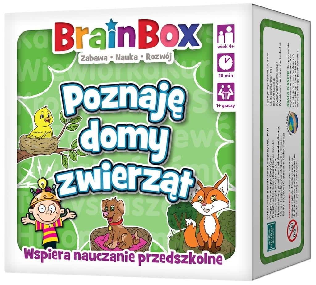 Rebel BrainBox - Discover Animal Homes - Educational game for children