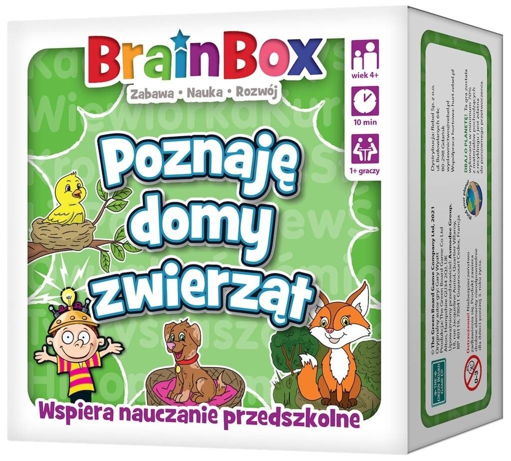 Rebel BrainBox - Discover Animal Homes - Educational game for children
