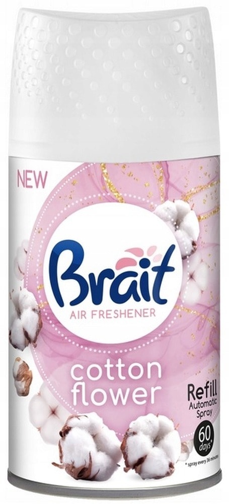 Brait Cotton Flower - Air Freshener Refill 250 ml - Cotton Flower Scent