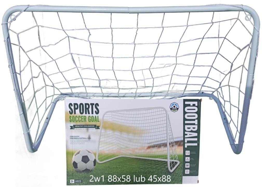 Metal football goal - ideal for young footballers