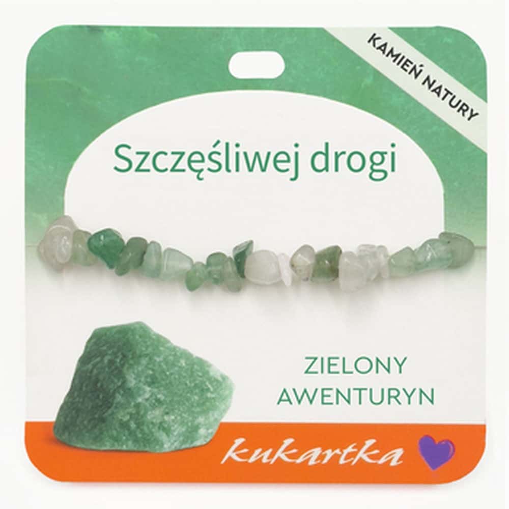 Safe Journey Bracelet - Green aventurine for travelers