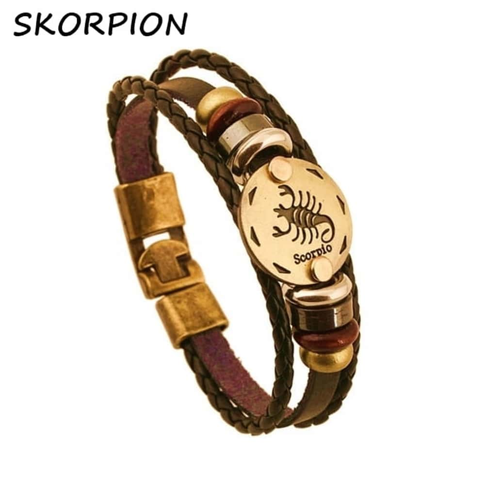 Scorpio Zodiac Sign Bracelet - elegant accessory for everyone