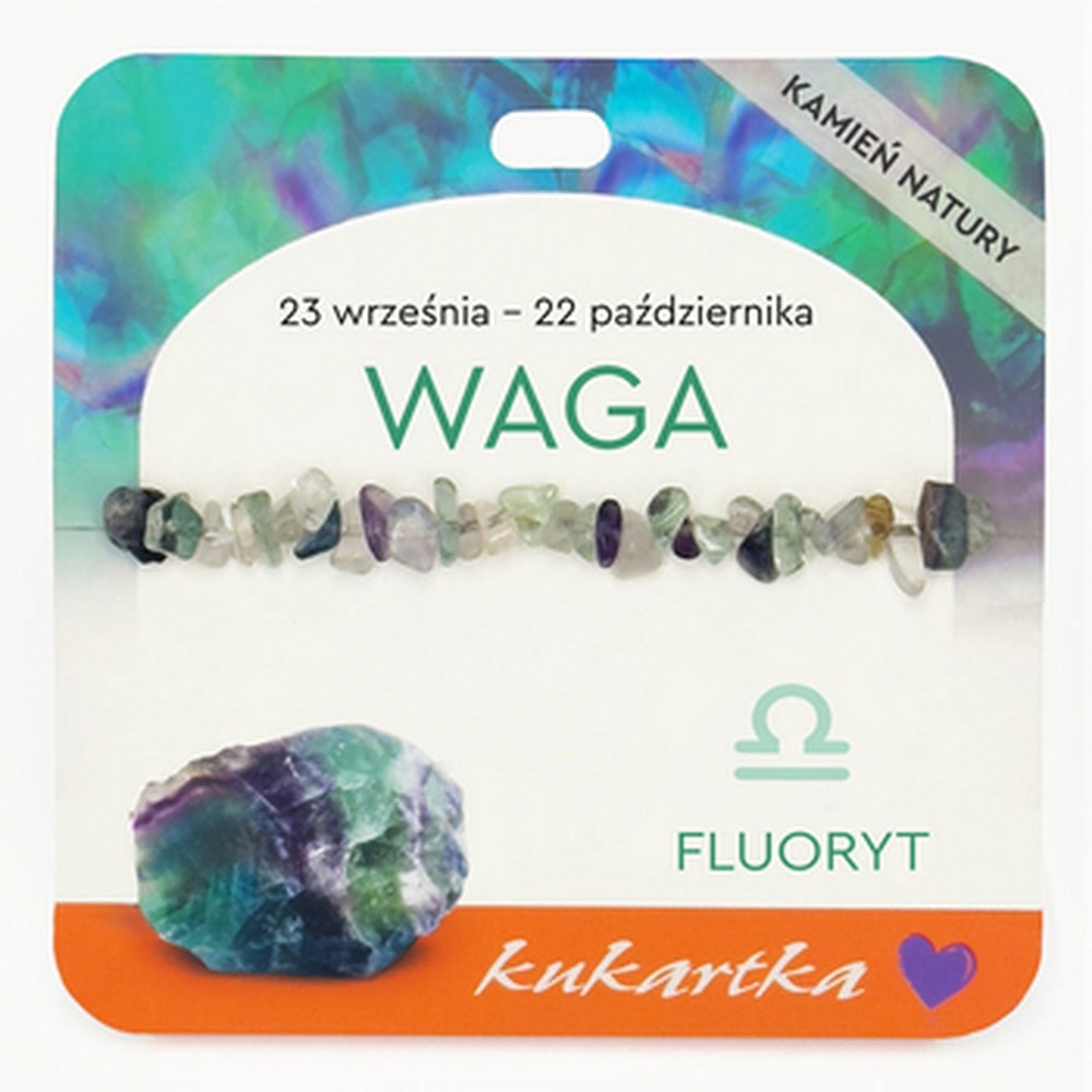 Bracelet Zodiac Sign Libra - Natural stones for harmony