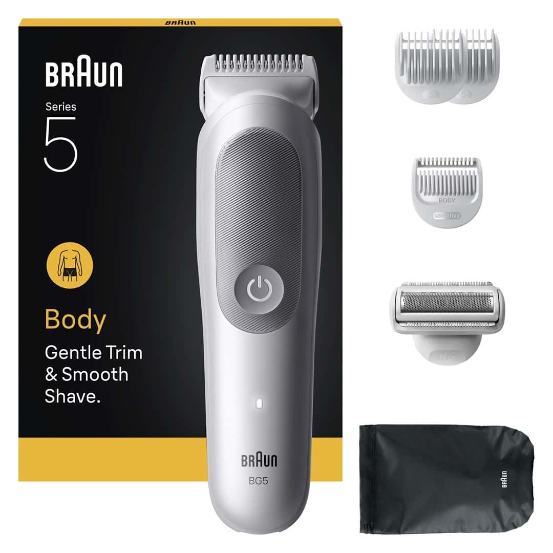 Braun Series 5 80789712 - Hair Clipper Light Grey, perfect for home use