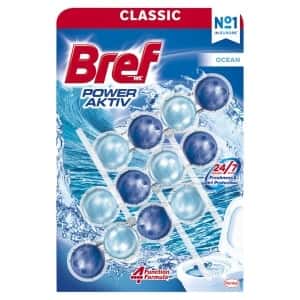 Bref Power Aktiv Ocean - WC Block 3 x 50g for freshness