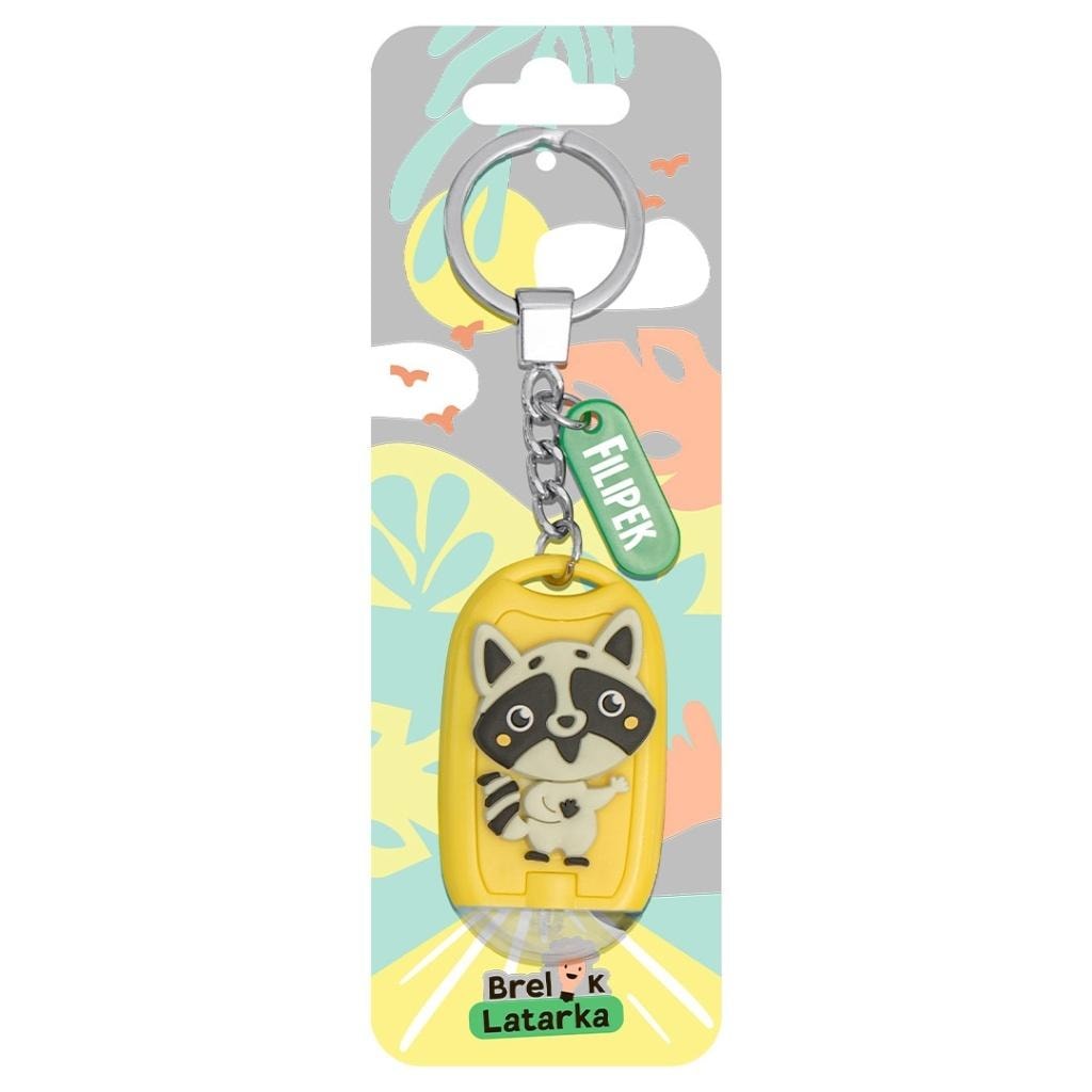3D Keychain with Flashlight - Filipek - colorful gadget for kids