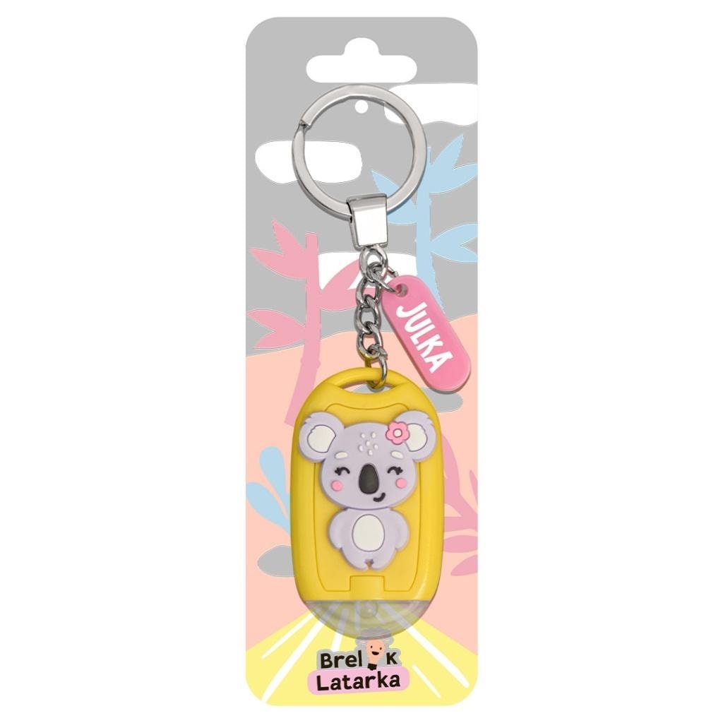 3D Keychain with Flashlight - Julka - cheerful gadget for kids