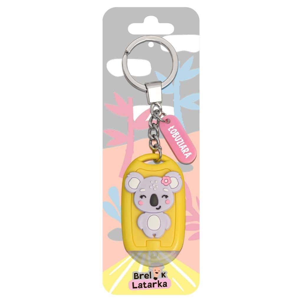 Be-Happy Gifts 3D Keychain with flashlight - Rascal for every child
