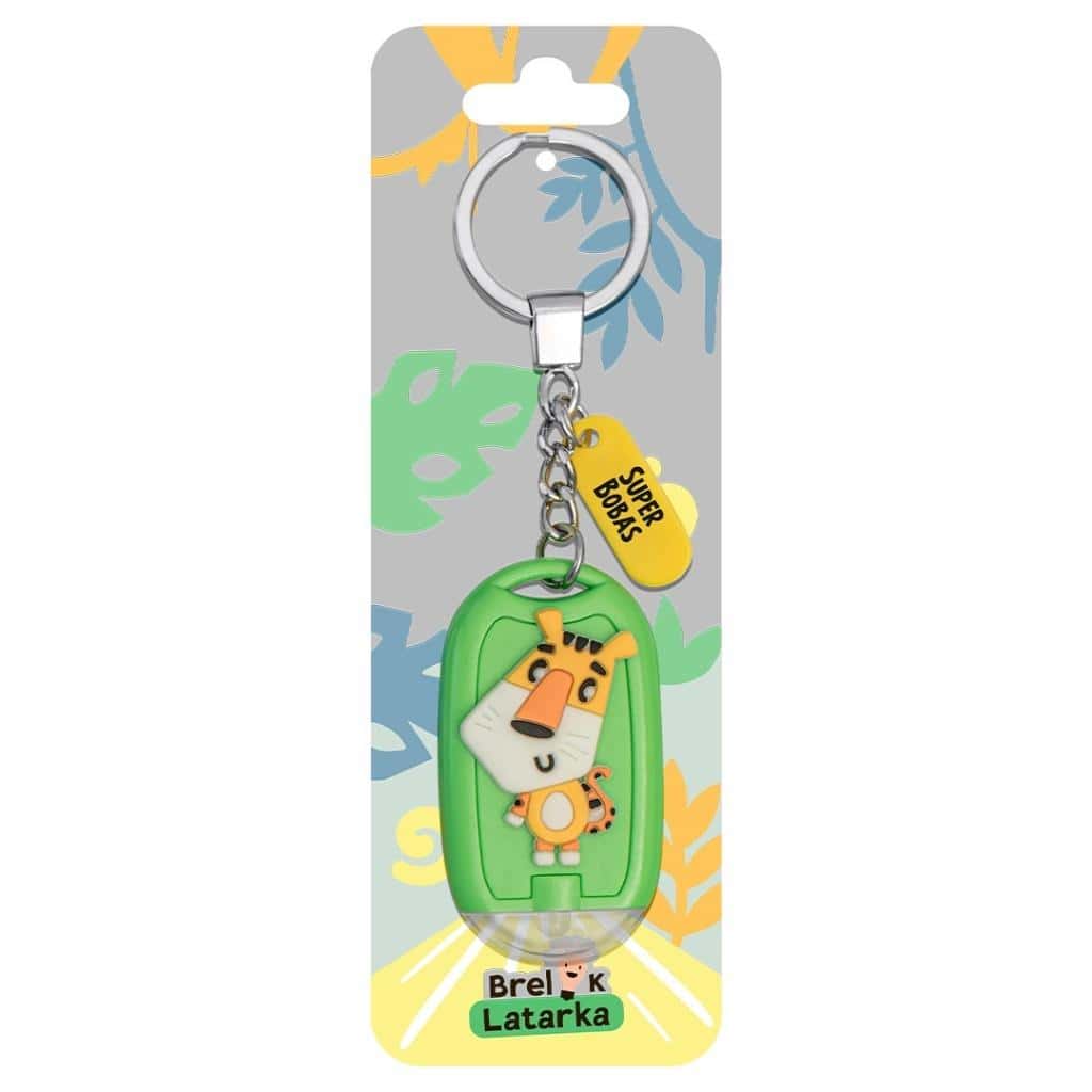 3D Keychain with Flashlight - Super Baby - perfect gadget for kids