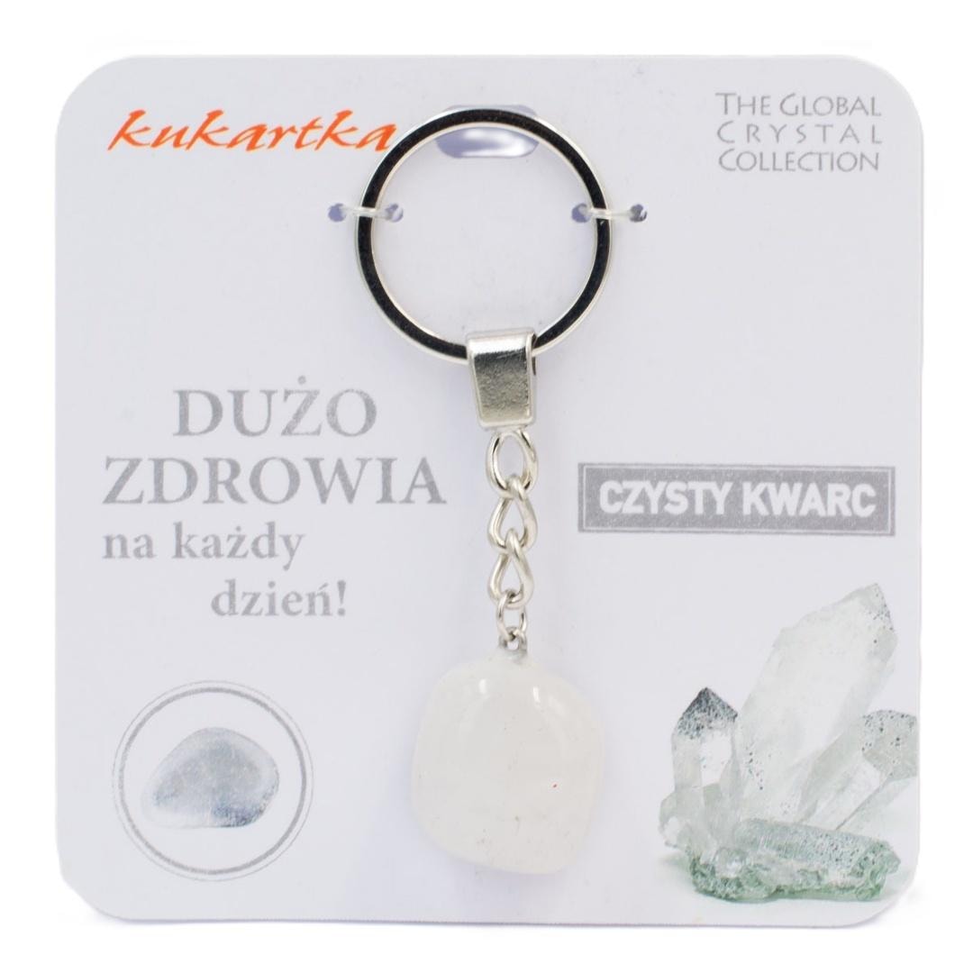 Keychain Lots of Health Quartz - Talisman of Positive Energy