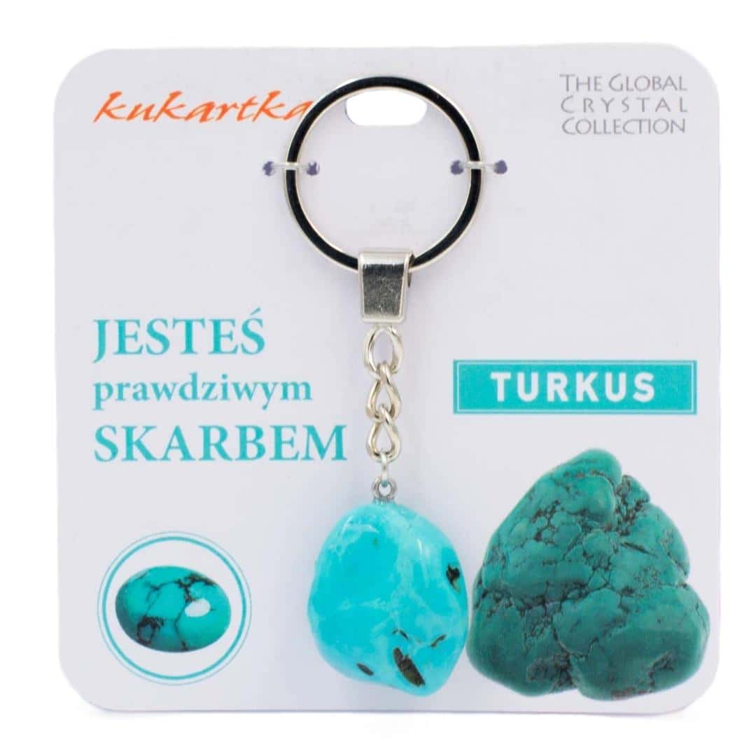 Keyring You are a Treasure Turquoise - perfect gift