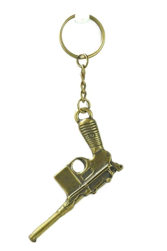 ABINO Metal Keychain Pistol - stylish accessory for keys