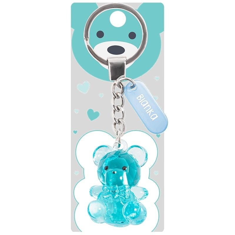Bear Blanka - Bear-shaped keychain - colorful accessory
