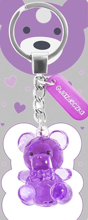 Keychain bear - Star - perfect gift for a girl