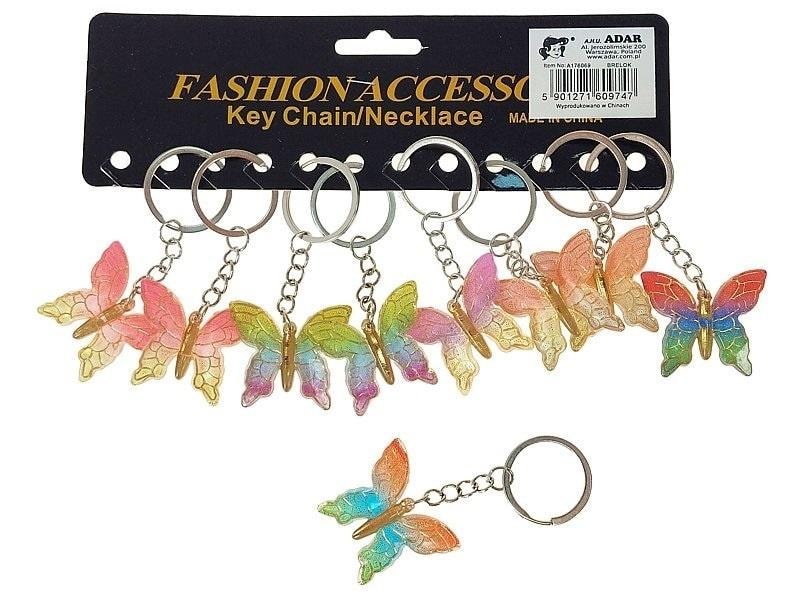Butterfly Keychains - Set of 12 charming decorations