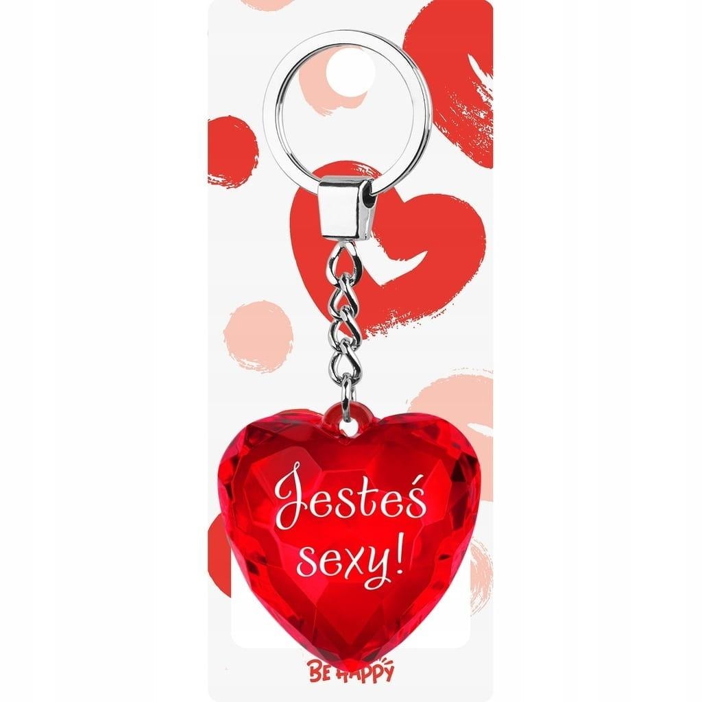 Keychain heart You are sexy! - ideal accessory for keys