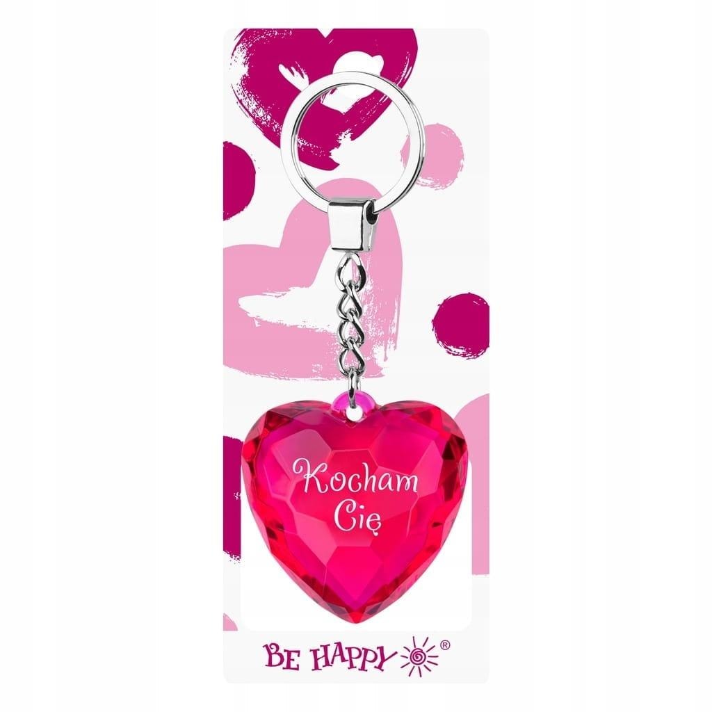 Be-Happy Gifts Heart Keychain - I Love You - perfect gift for a loved one