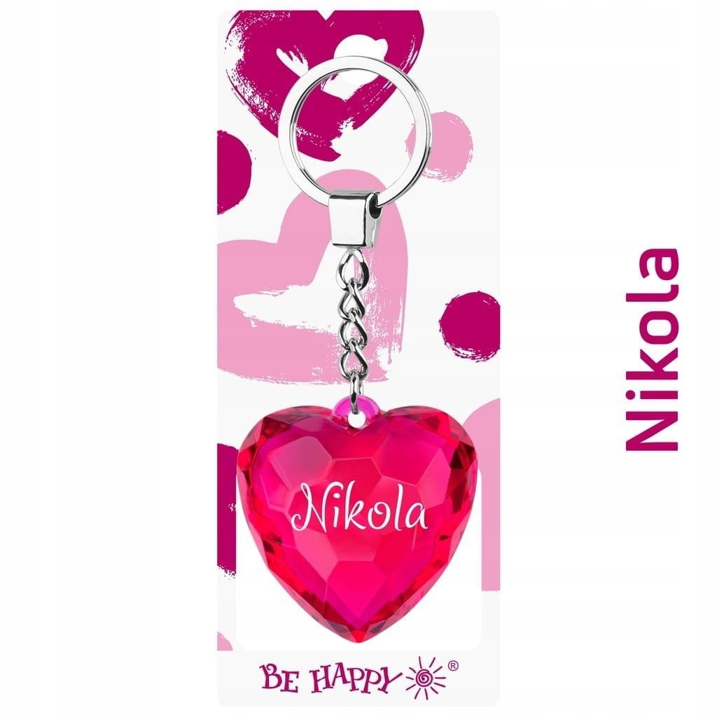 Heart Keychain Nikola - perfect gift for any occasion