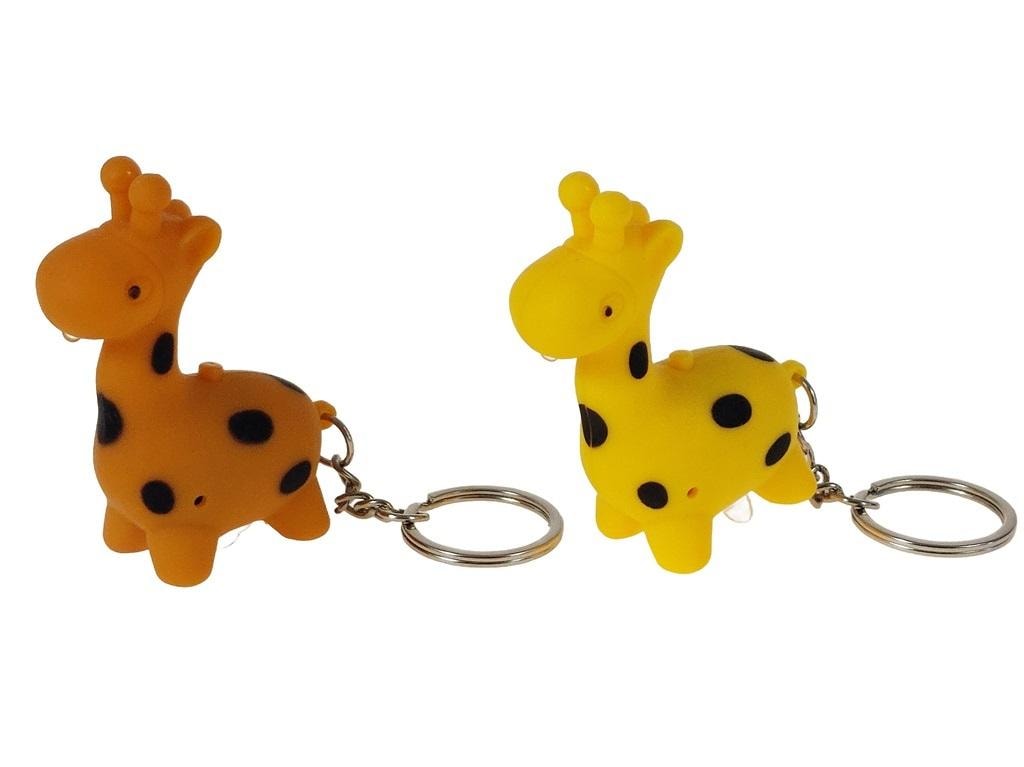 Giraffe Keychain Light Sound - perfect accessory for keys