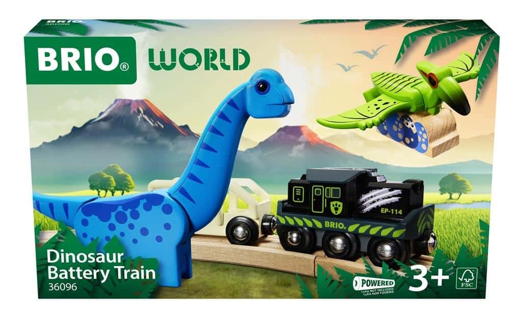 Brio Dino Battery Train - A prehistoric adventure for your child