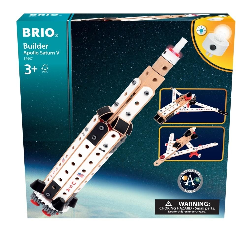 Brio Apollo Rocket - Space adventure for your child!