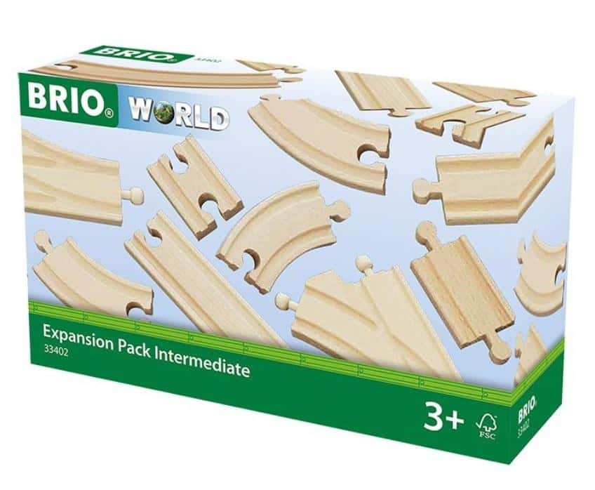 Brio Medium Track Set - Expand the railway world!