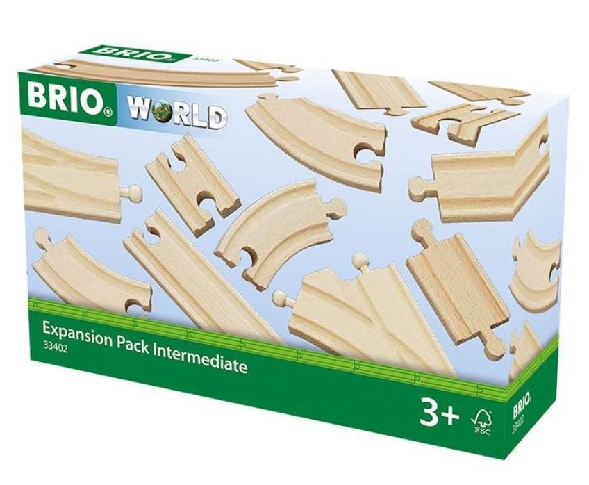 Brio Medium Track Set - Expand the railway world!
