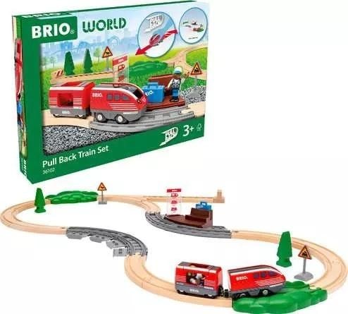Brio Pull Back Train Set - perfect gift for children