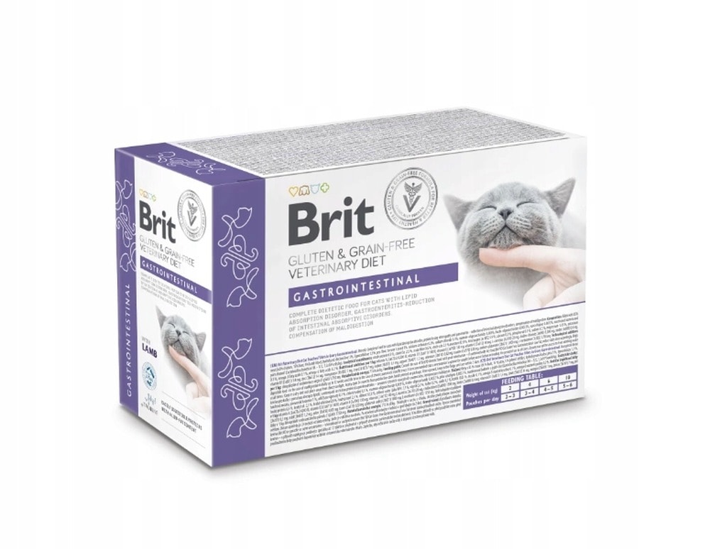 Brit VD Cat Pouch Fillets in Gravy Gastrointestinal - support for sensitive digestion