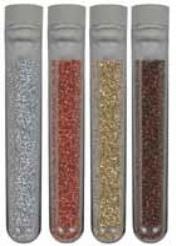 Copper glitter 6.5g 4pcs - add sparkle to your projects!