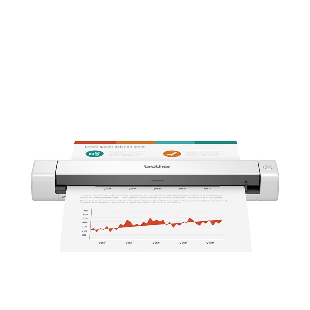 Brother DSmobile DS-640 - Mobile Sheet Scanner USB 3.0