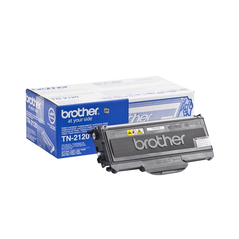 Brother TN2120 - Black toner for printers, 2600 pages