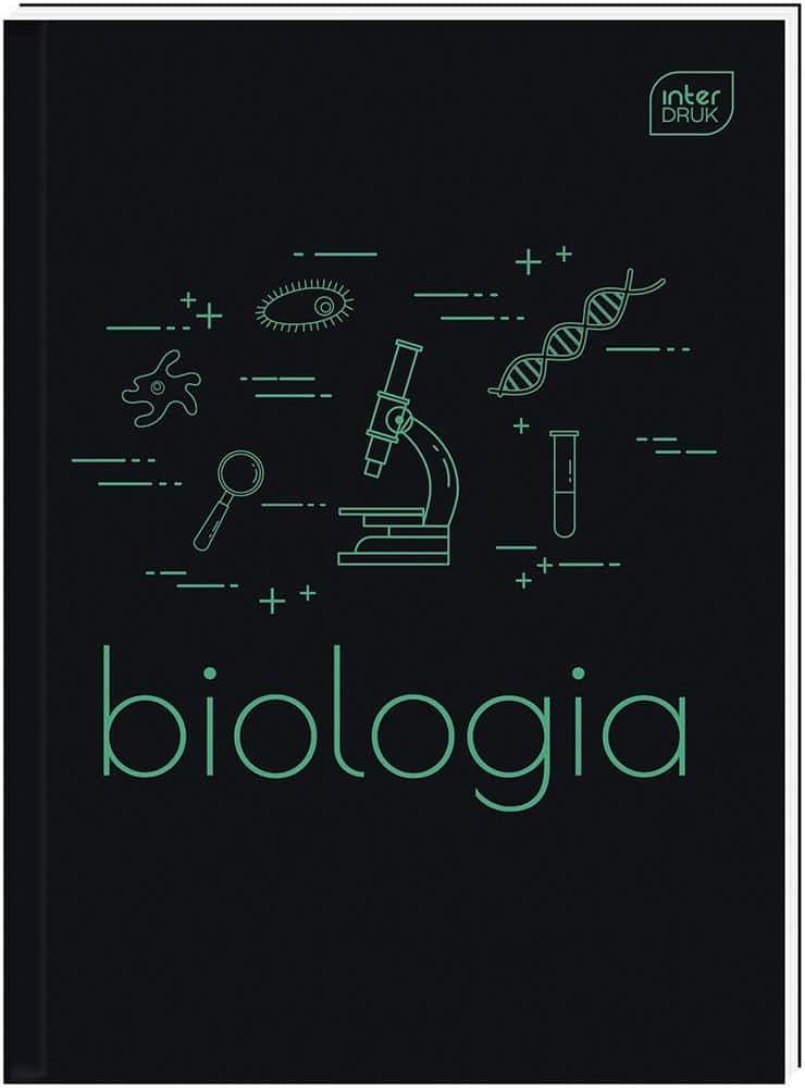 Interdruk Notebook A5/80 Sheets Biology - 5 pcs ideal for school