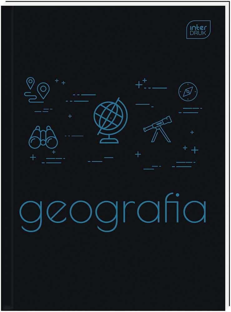 Interdruk Notebook A5 80 Sheets Geography - 5 pcs set ideal for school