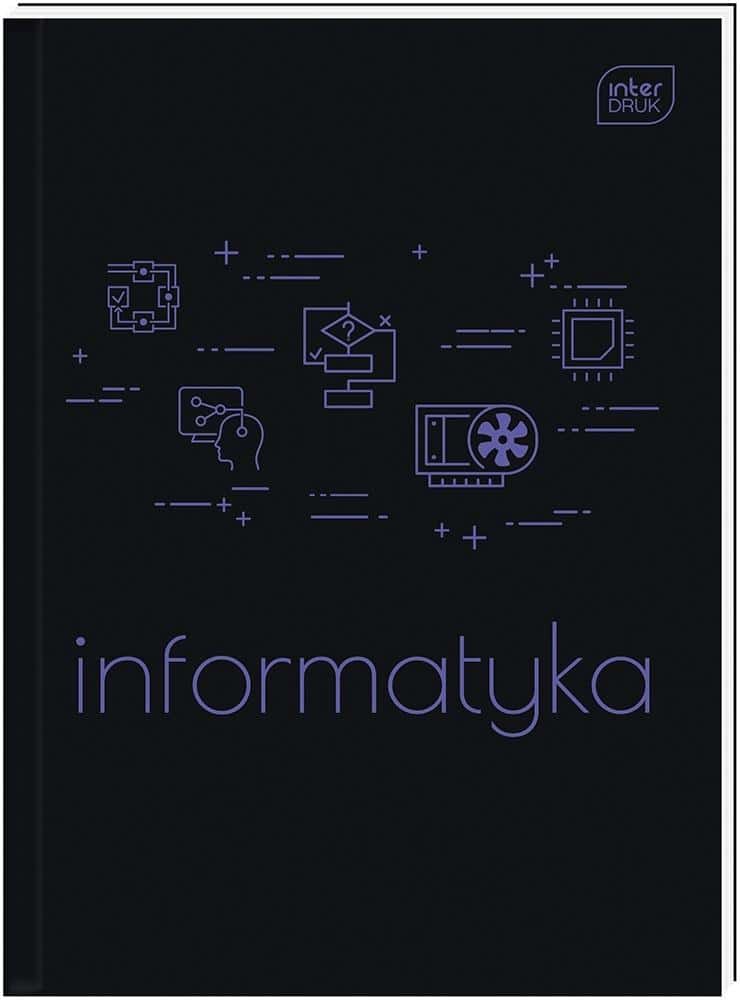 Interdruk Notebook A5/80 Sheets Informatics - 5 pcs ideal for note-taking