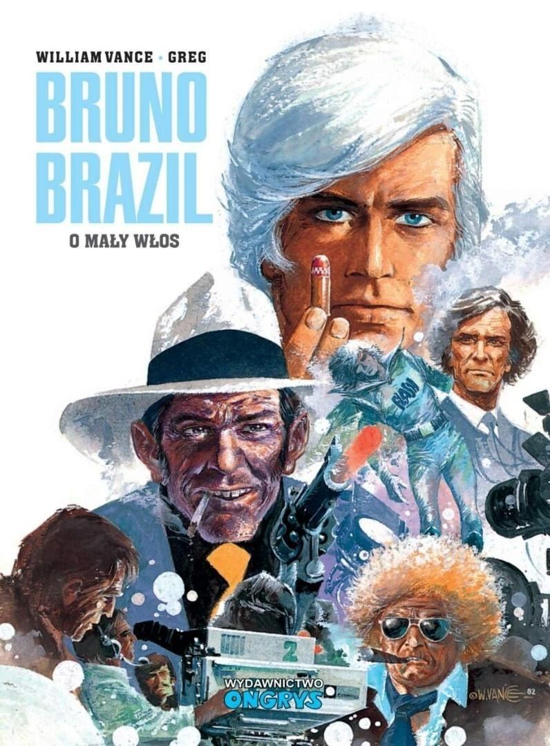 Bruno Brazil Volume 11 - By a Hair's Breadth - Greg, William Vance - Action Comic