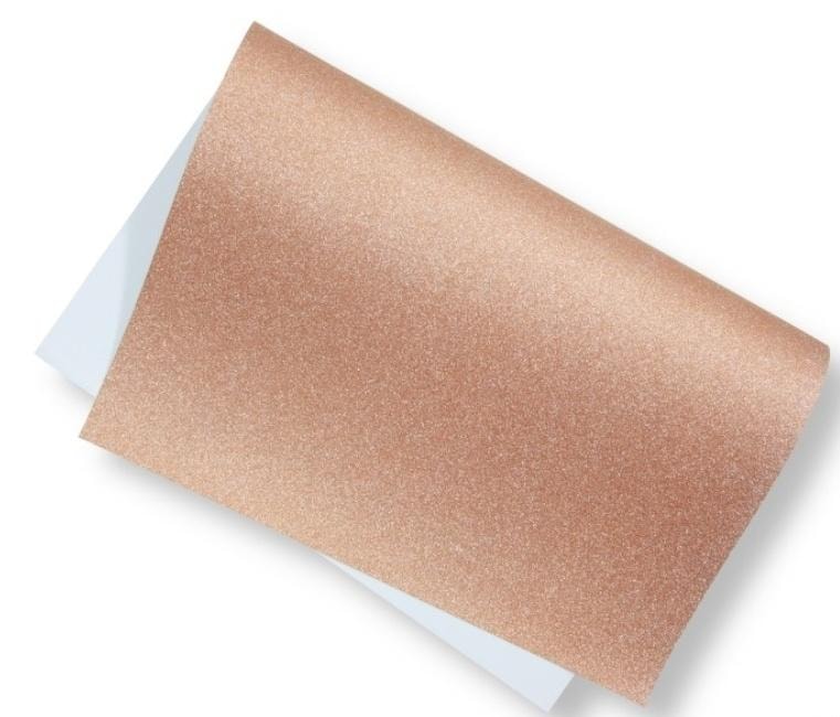 Polsirhurt Glitter cardstock blue 40x60cm - 5 sheets ideal for DIY projects