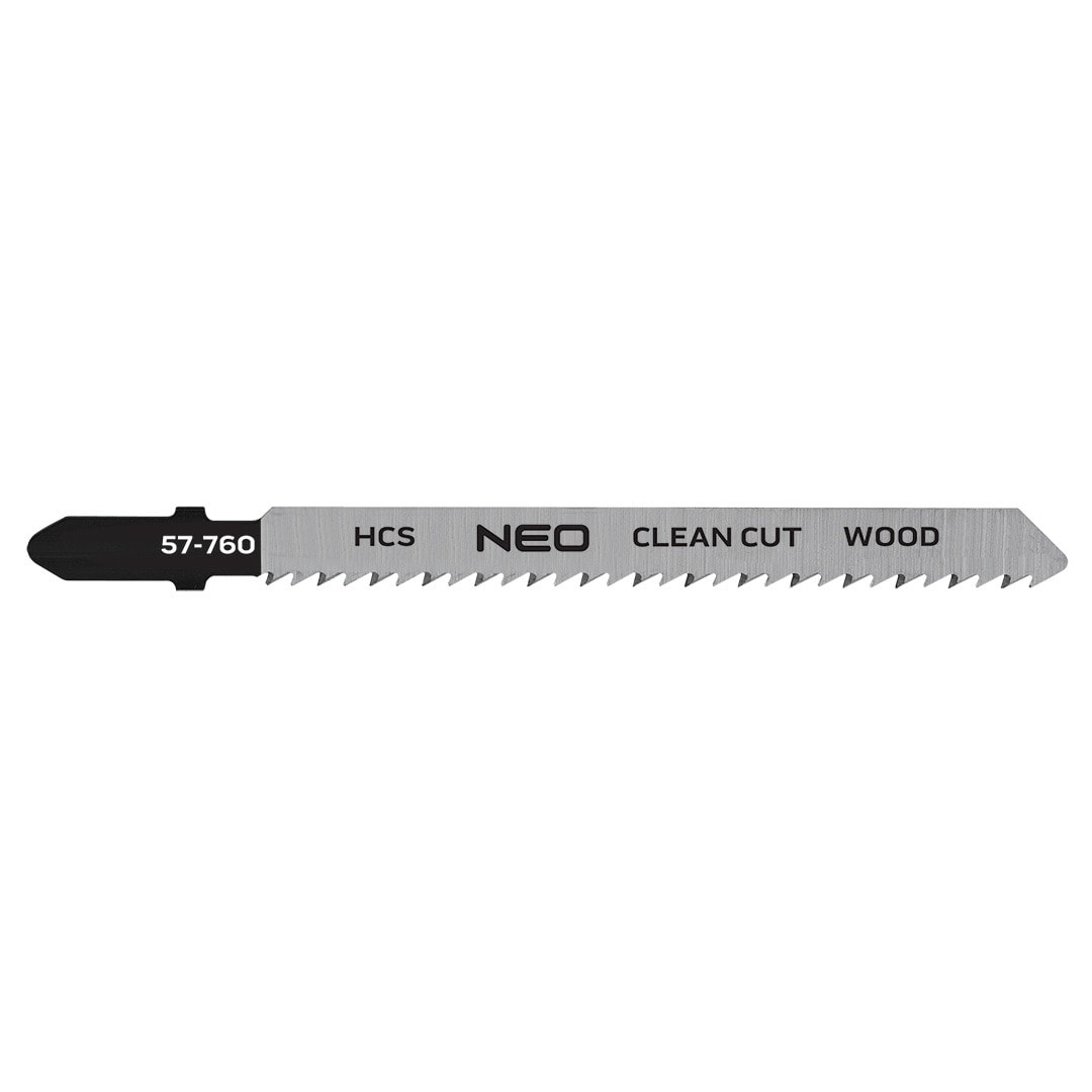 Jigsaw blades HCS 10TPI T-shank 2 pcs - clean cut