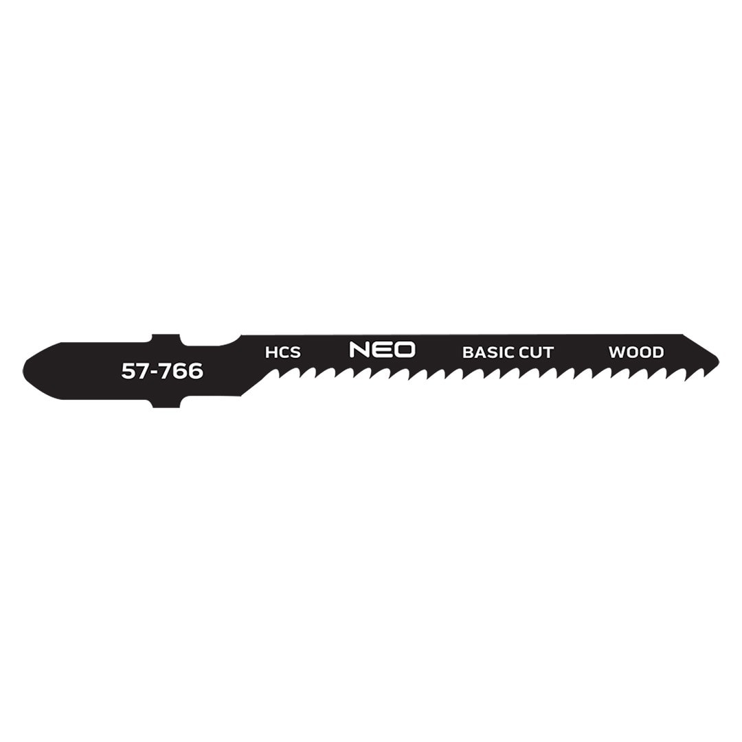 Jigsaw blades - 2 pieces HCS T-shank for curved cuts