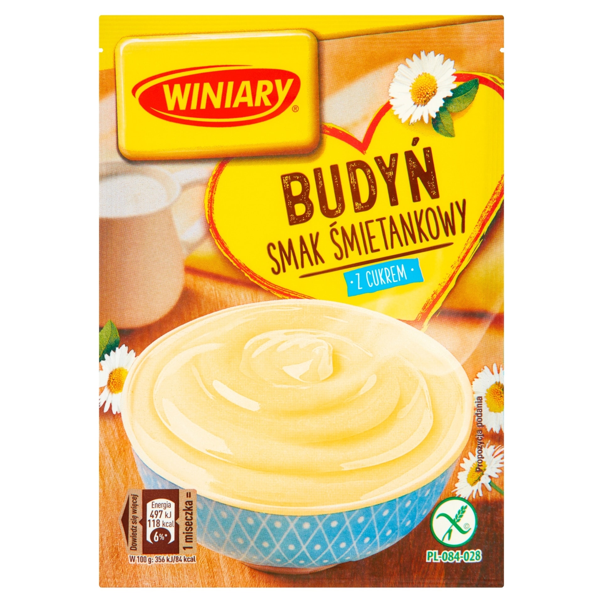 Winiary Cream Pudding 60g - perfect dessert for the whole family