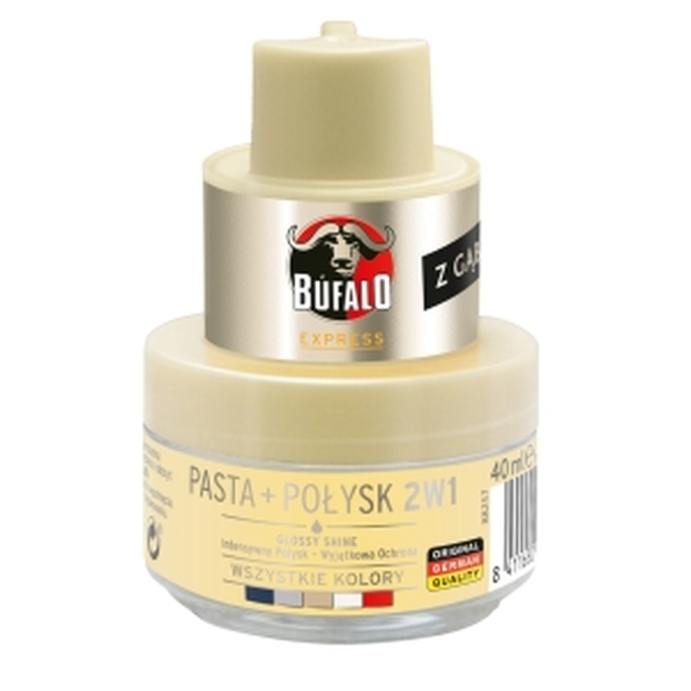 Bufalo 2-in-1 Shoe Polish and Gloss - perfect care solution